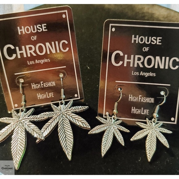 House of Chronic Jewelry - *Bundle* "Dank Drop" & "Little Dabs" Earrings 2pk
